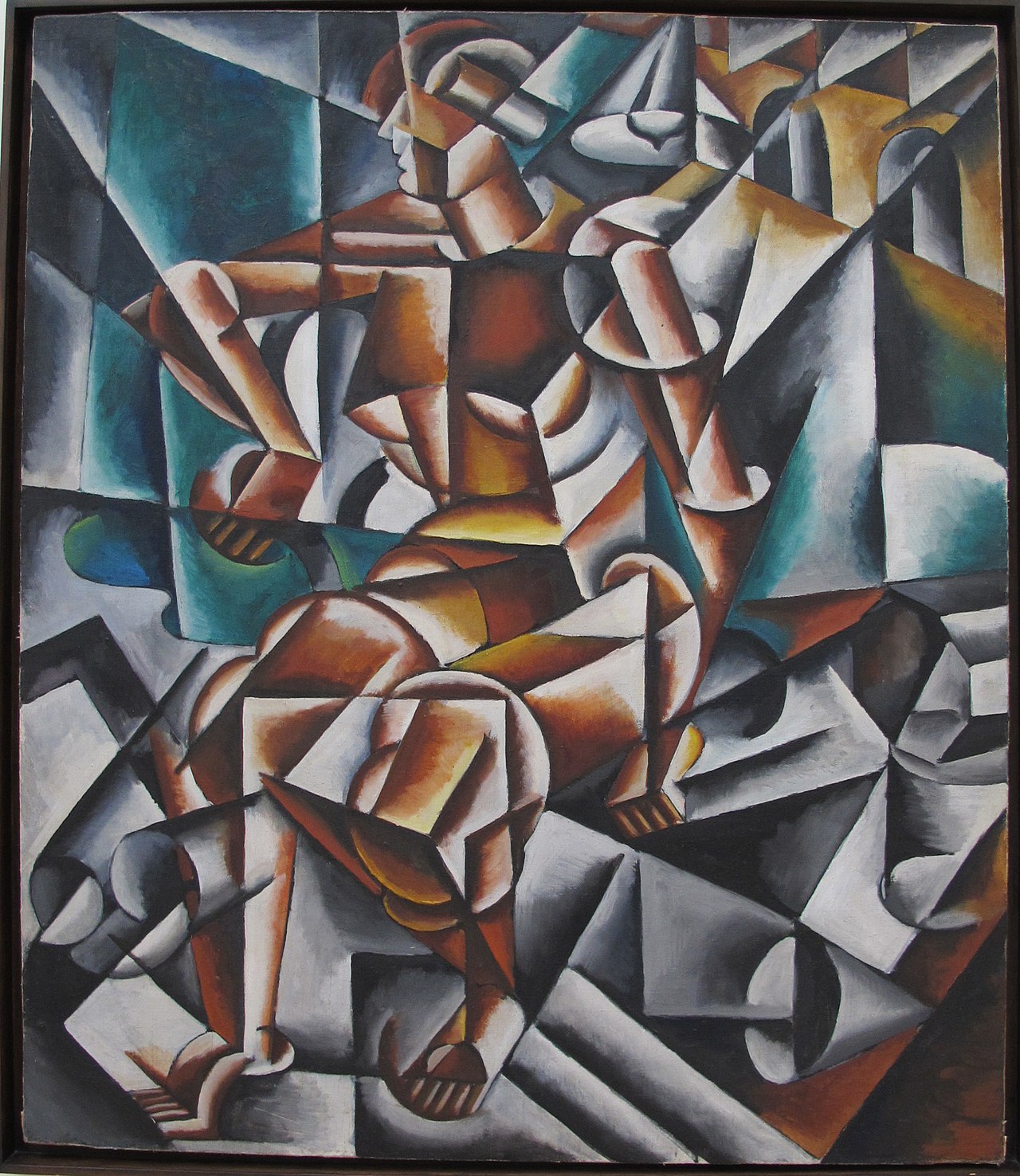 Man + Air + Space by Lyubov Popova