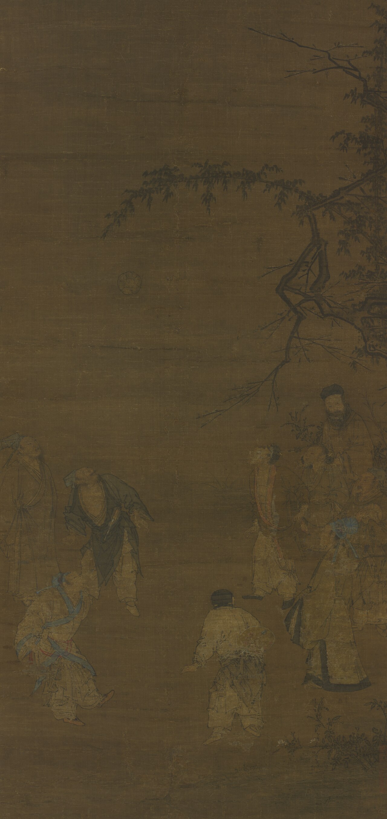 The Football Players by Ma Yuan