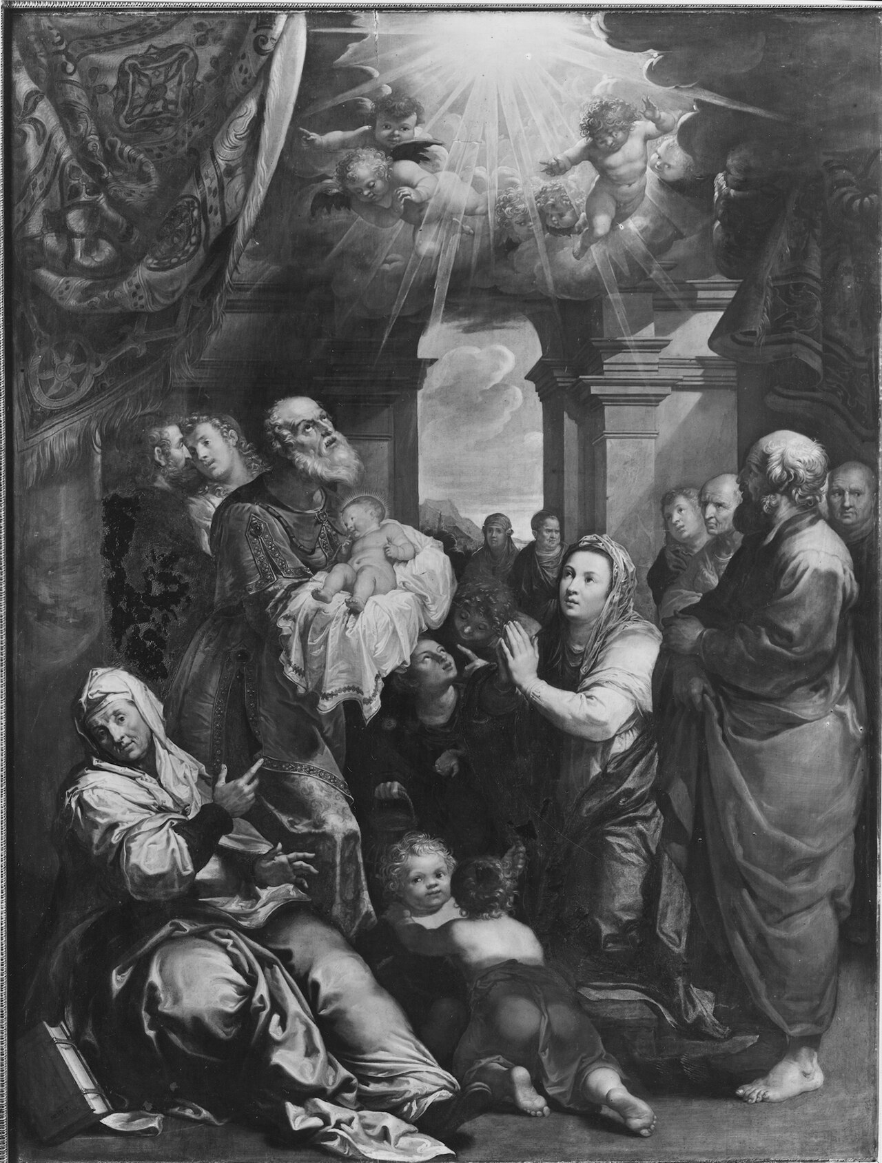 Simeon in the Temple by Maarten Pepyn