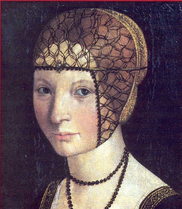 Portrait of Anna d’Alençon (1492-1562) by Macrino d'Alba