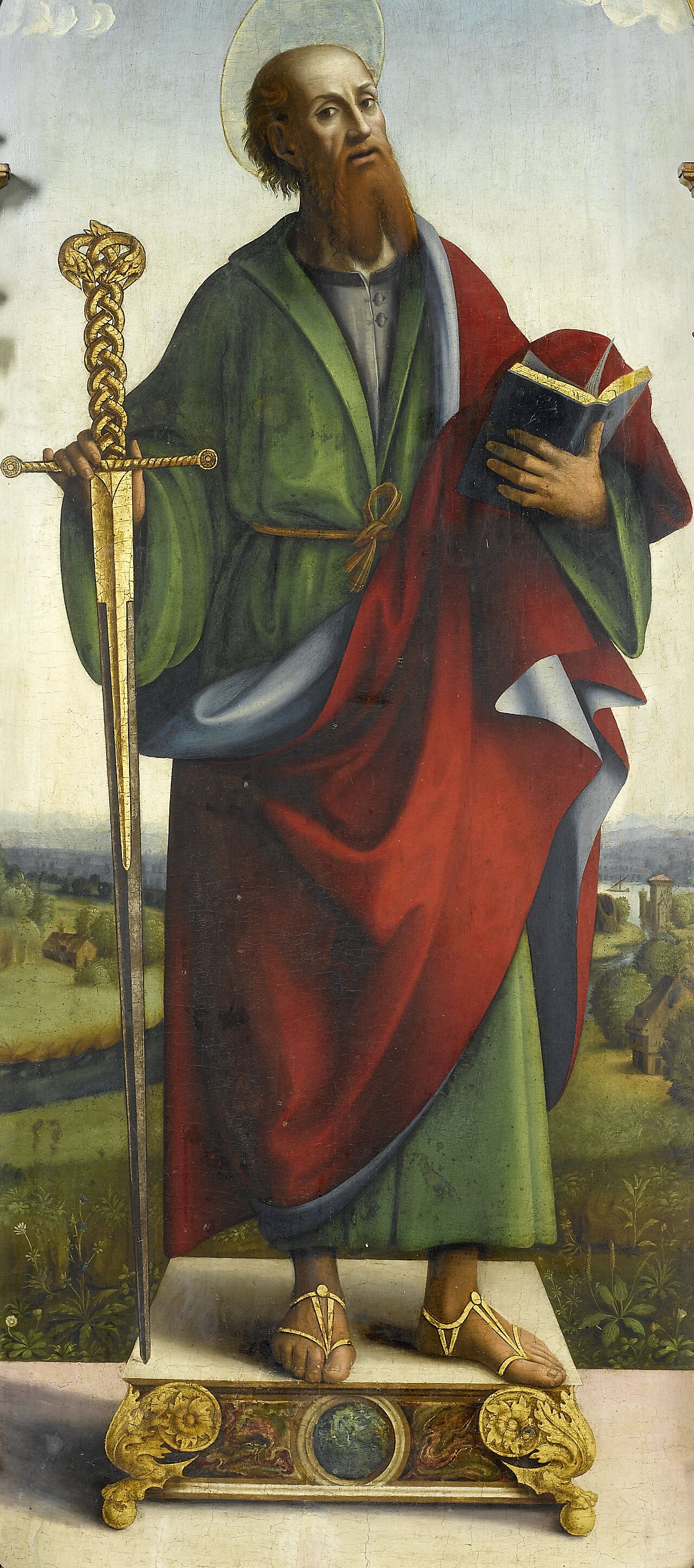 Saint Paul by Macrino d'Alba