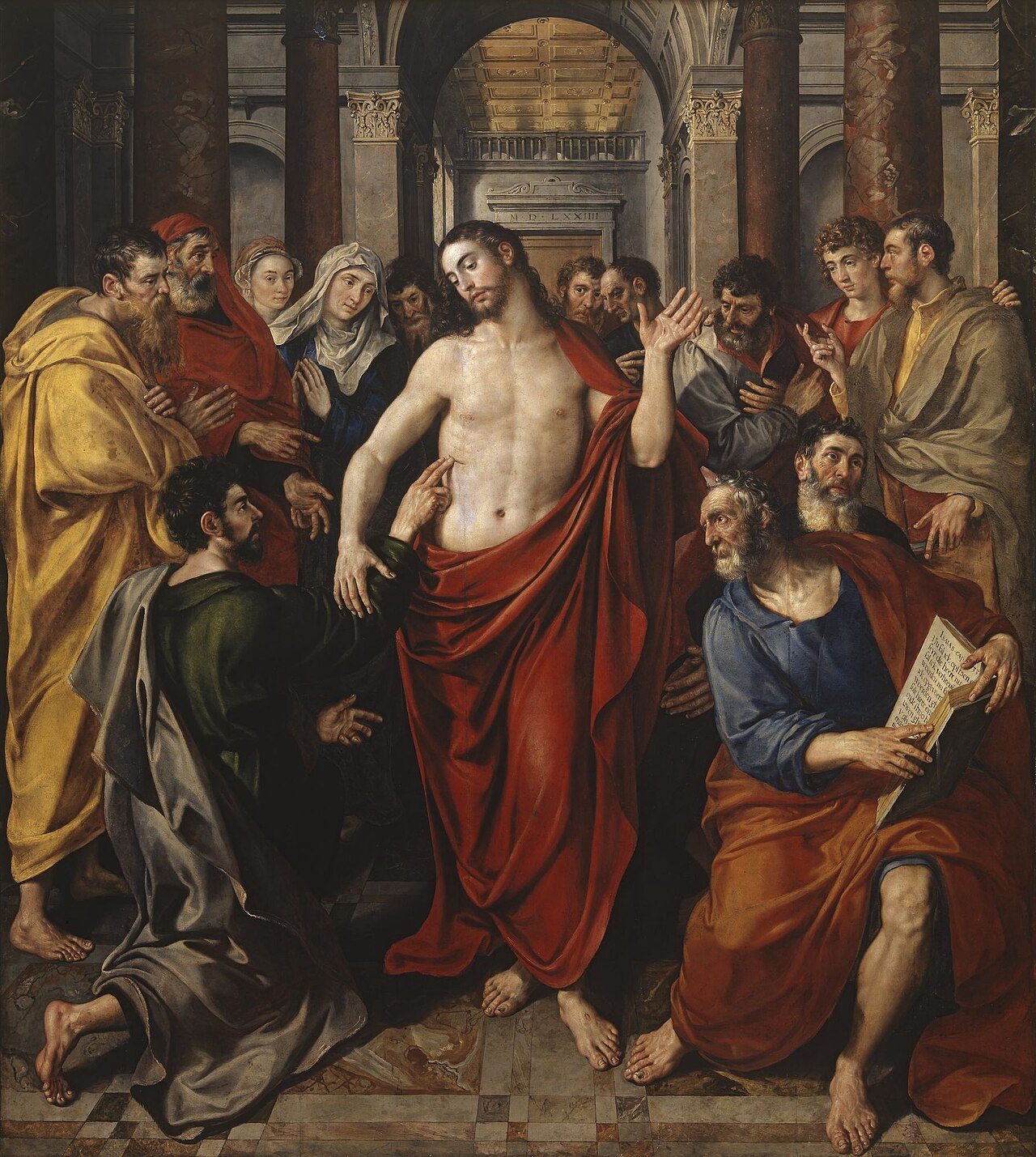 Altarpiece of the Guild of the Fur Workers by Maerten de Vos
