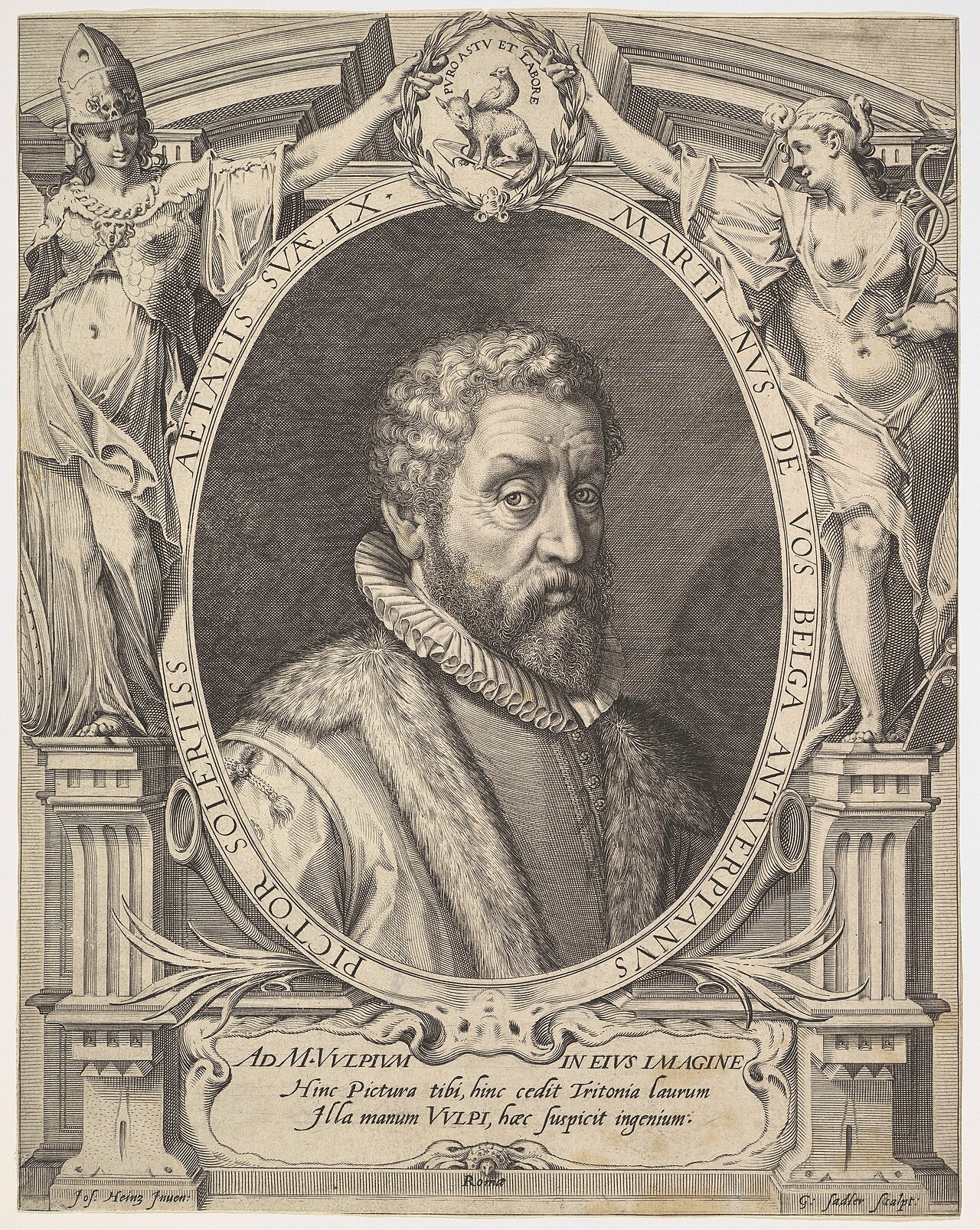 Portrait of Maerten de Vos
