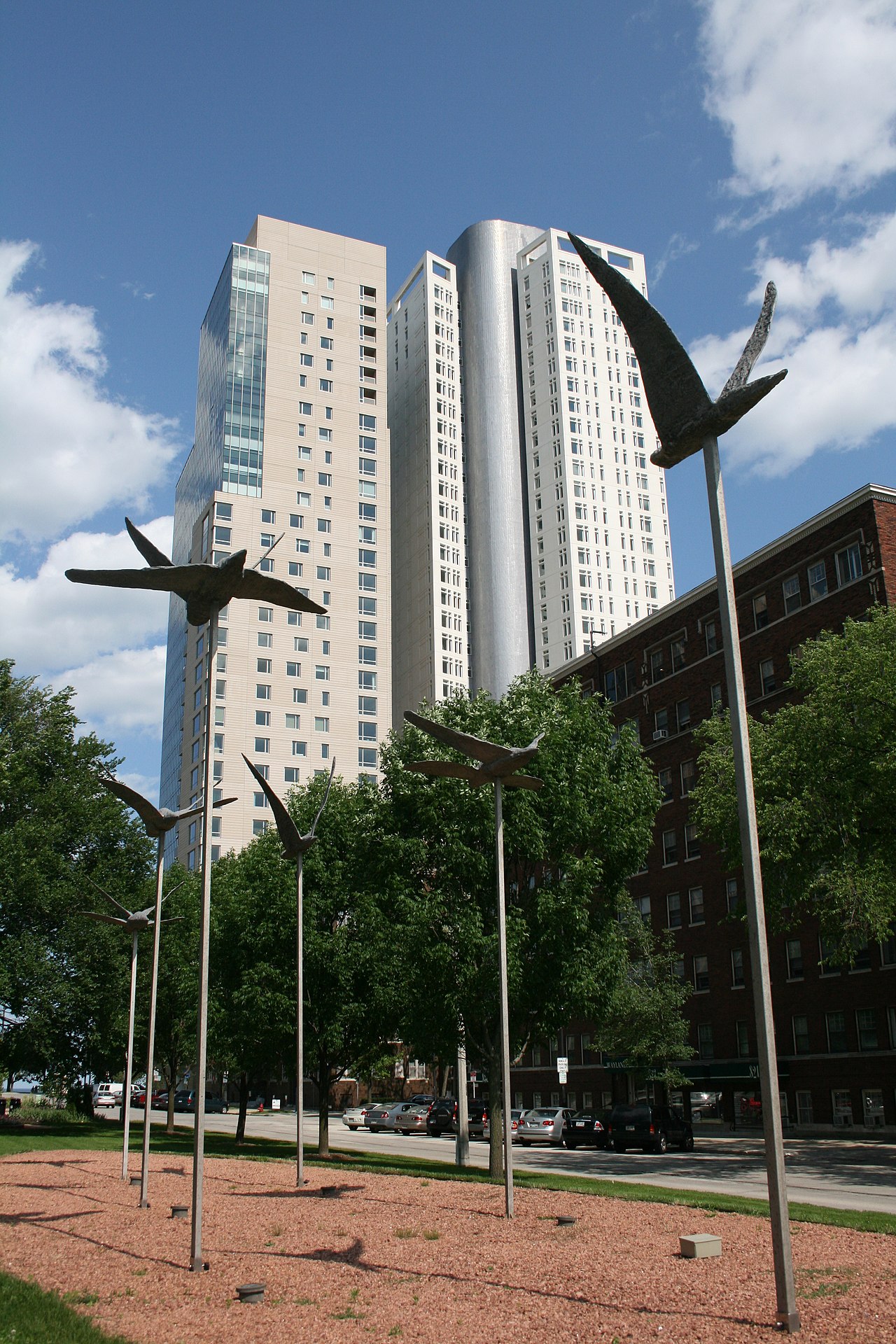 Birds of Knowledge of Good and Evil by Magdalena Abakanowicz