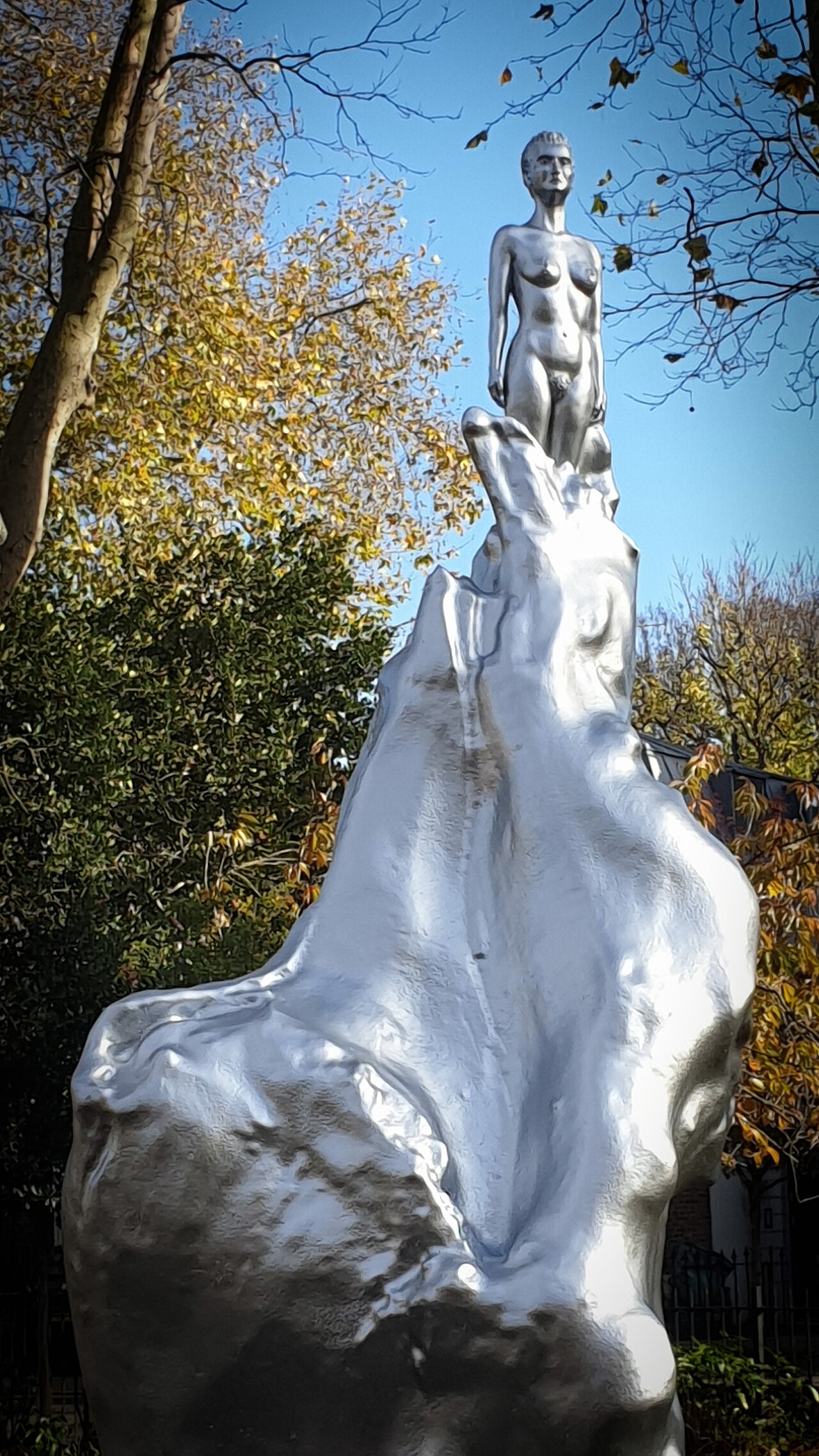 A Sculpture for Mary Wollstonecraft by Maggi Hambling
