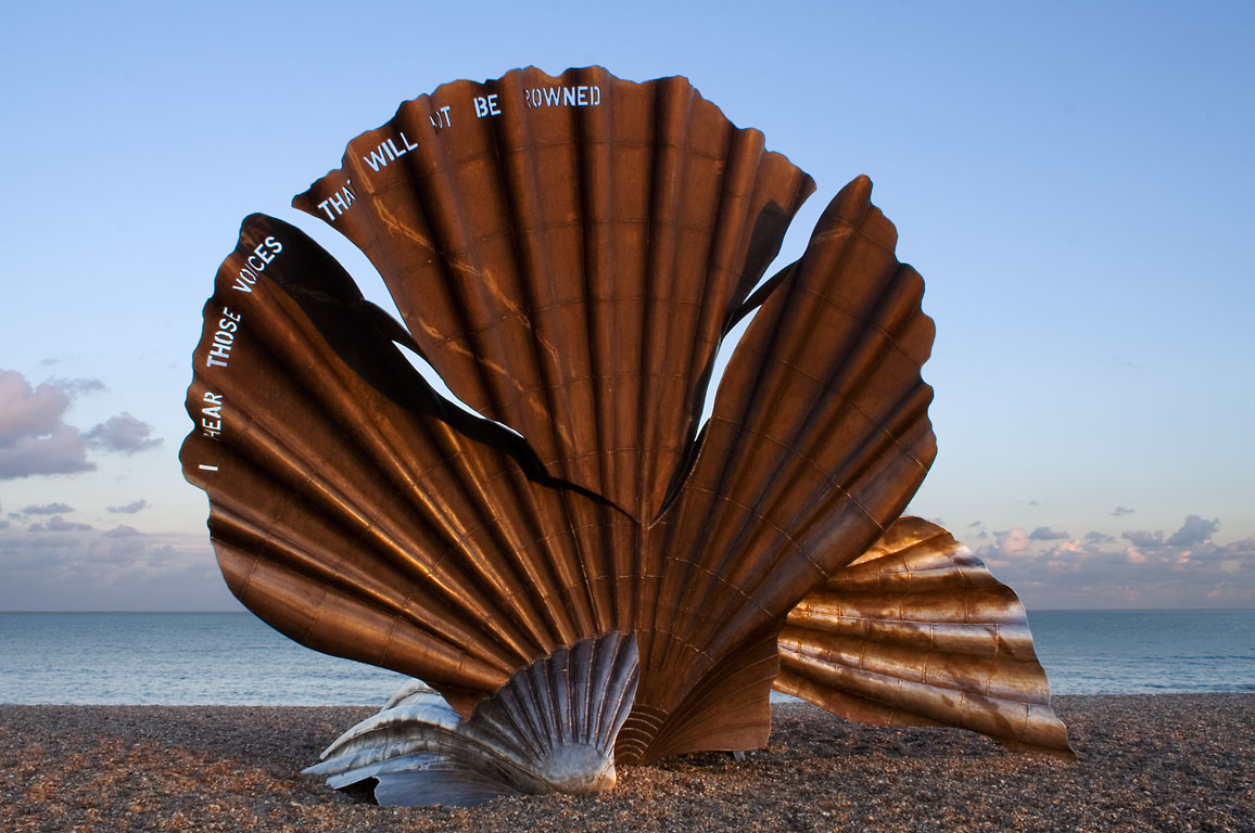 Scallop by Maggi Hambling