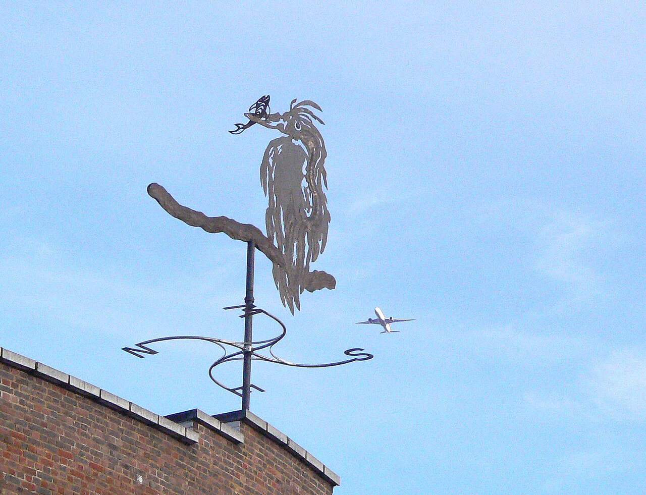The Brixton Heron by Maggi Hambling