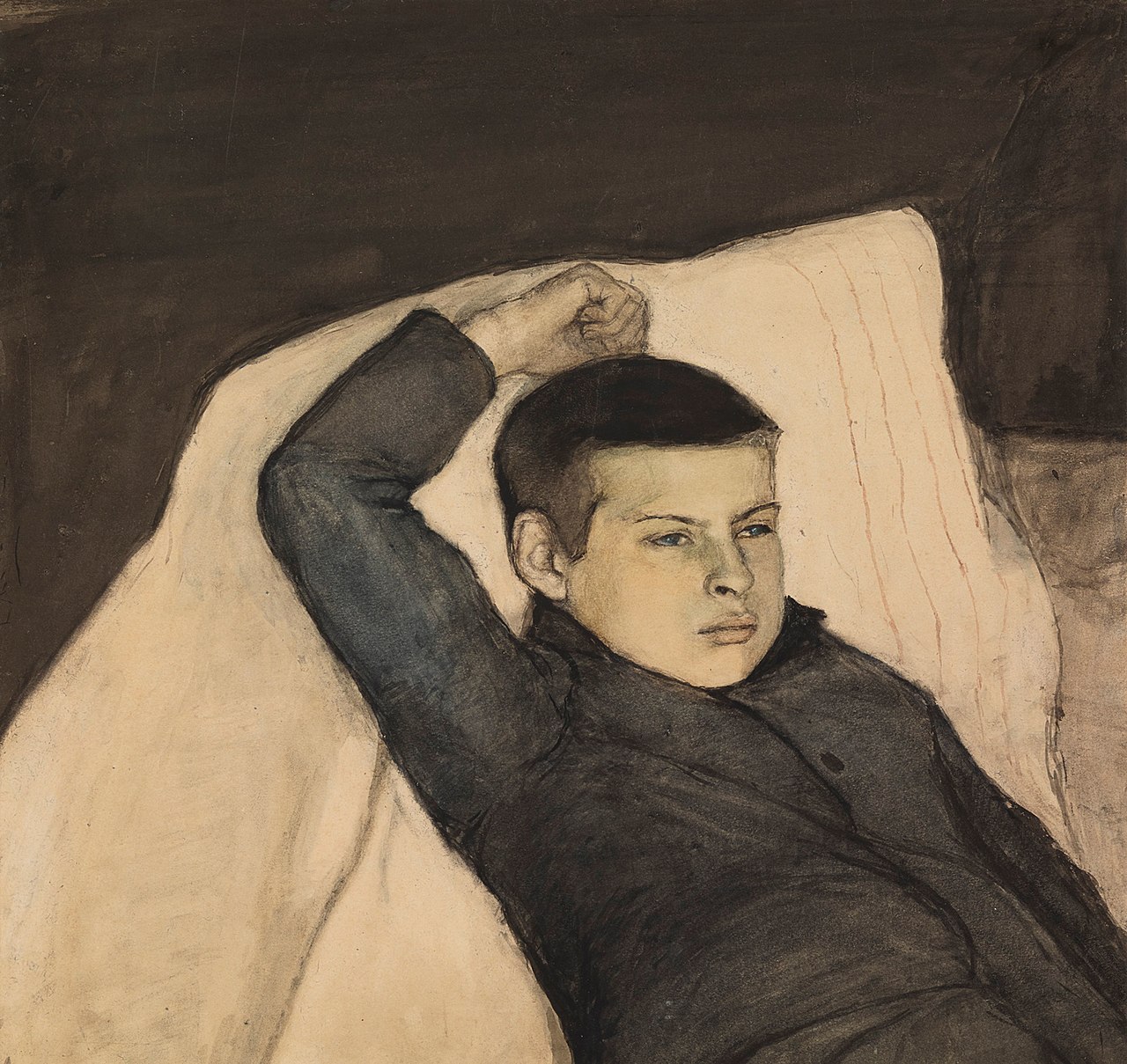 Reclining Boy by Magnus Enckell