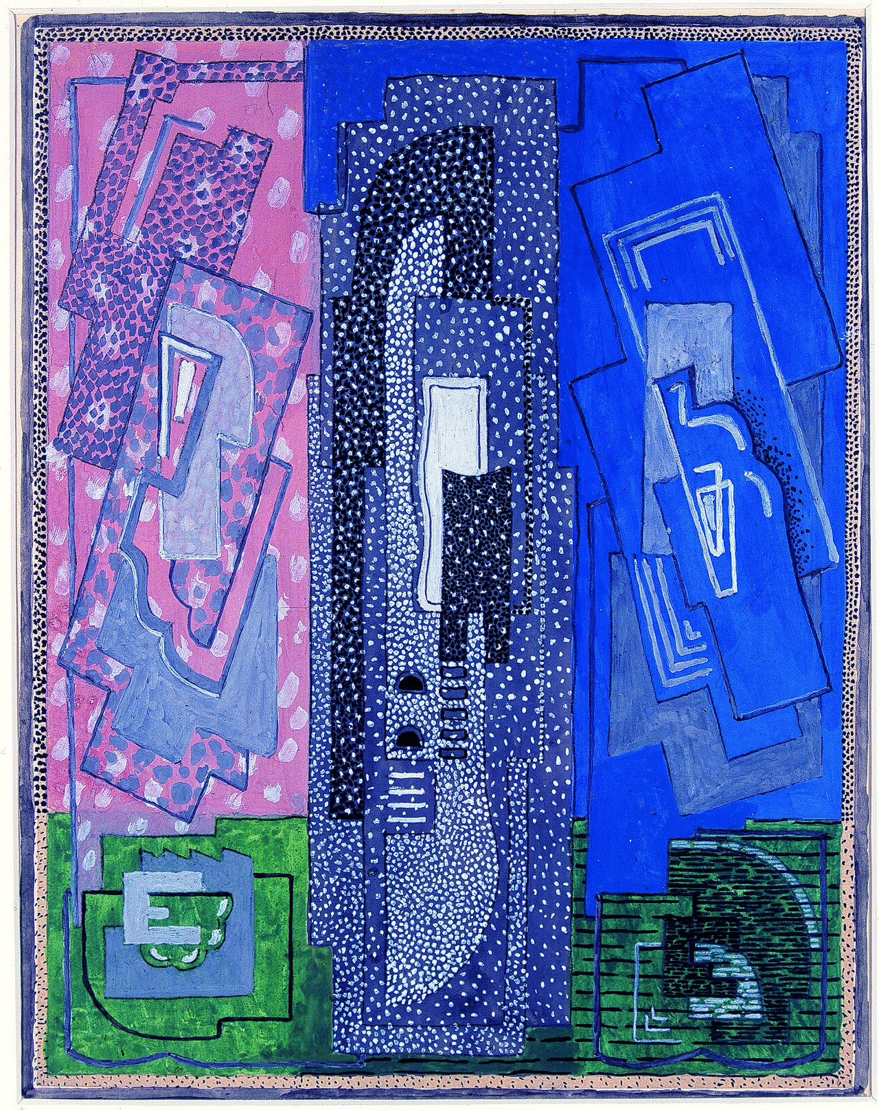 Four Element Composition by Mainie Harriet Jellett