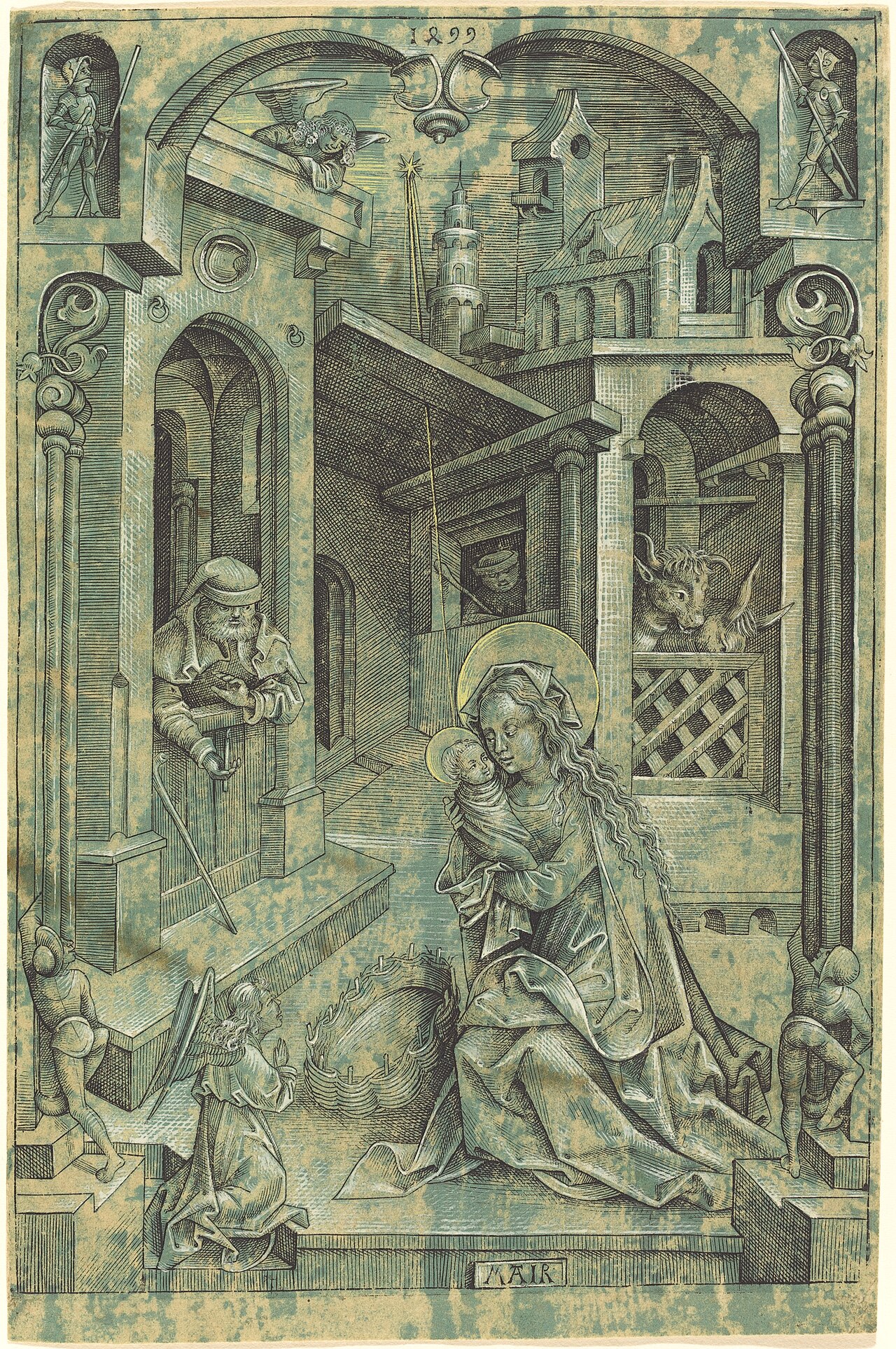The Nativity by Mair von Landshut
