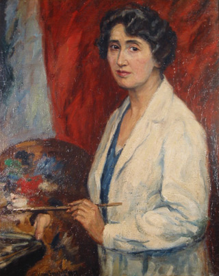 Portrait of Malva Schalek