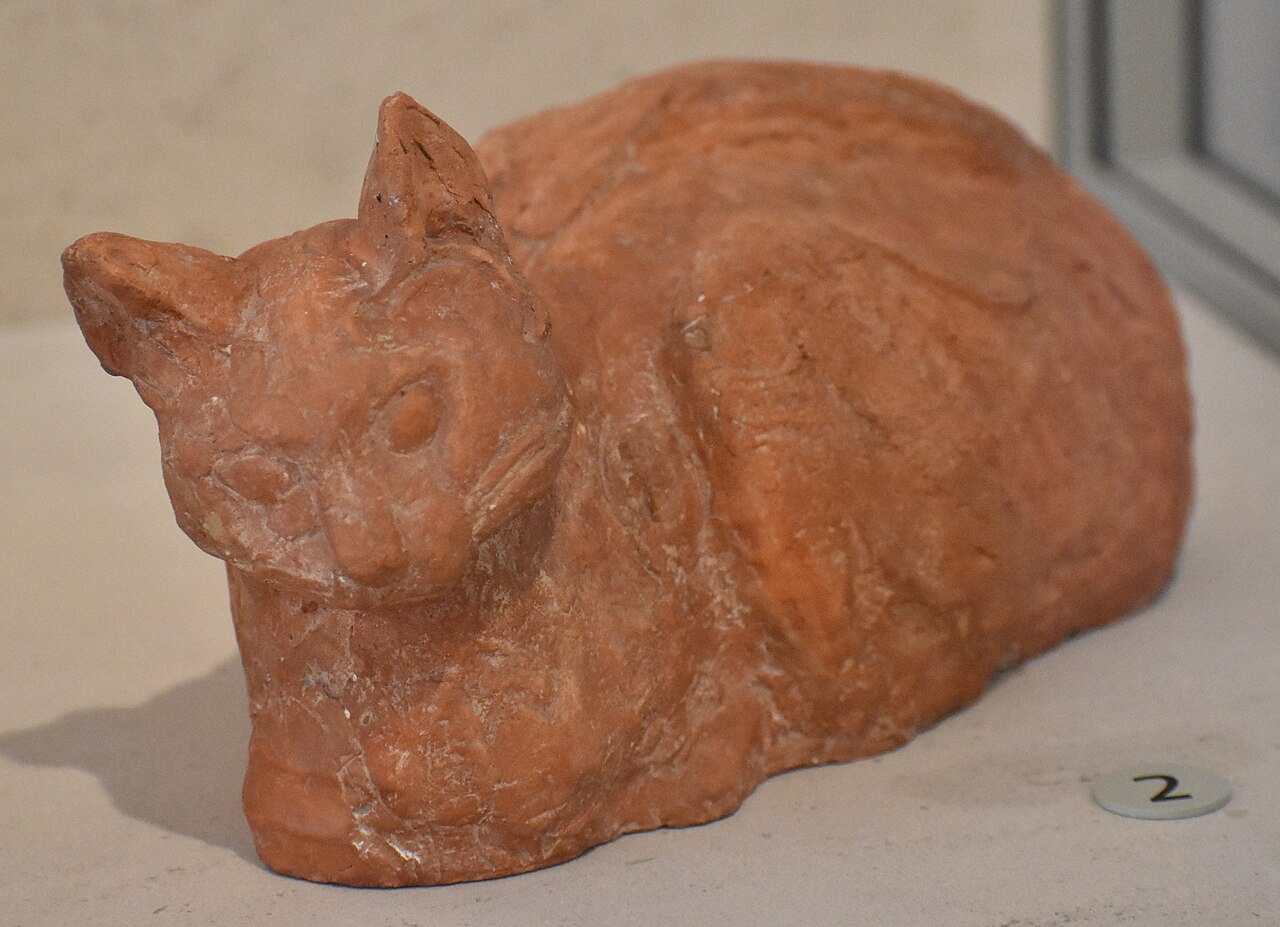 The cat by Manolo Hugué