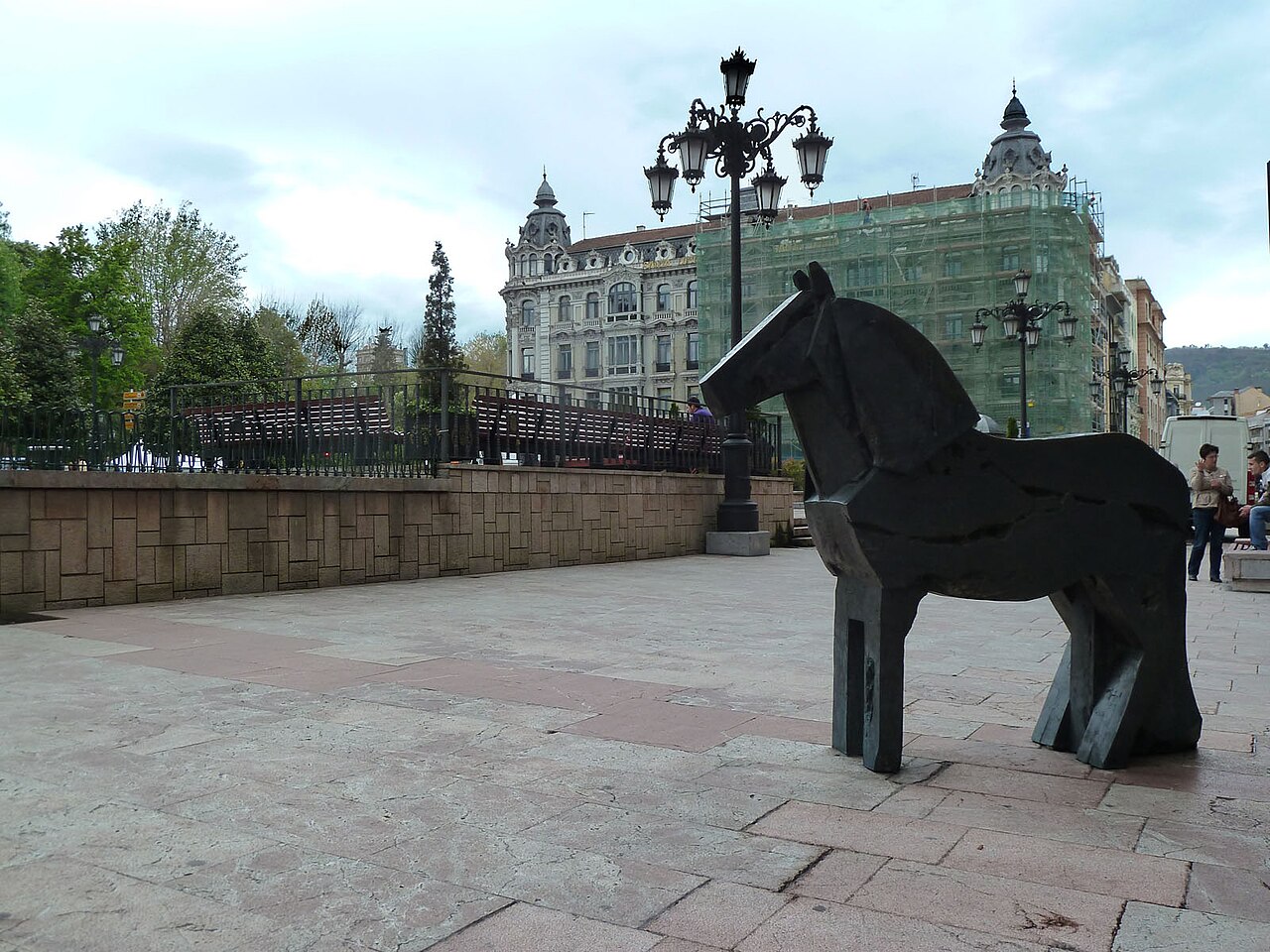 Asturcones by Manolo Valdés