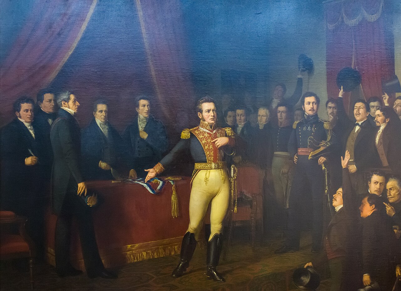 Abdication of Supreme Director Bernardo O'Higgins by Manuel Antonio Caro