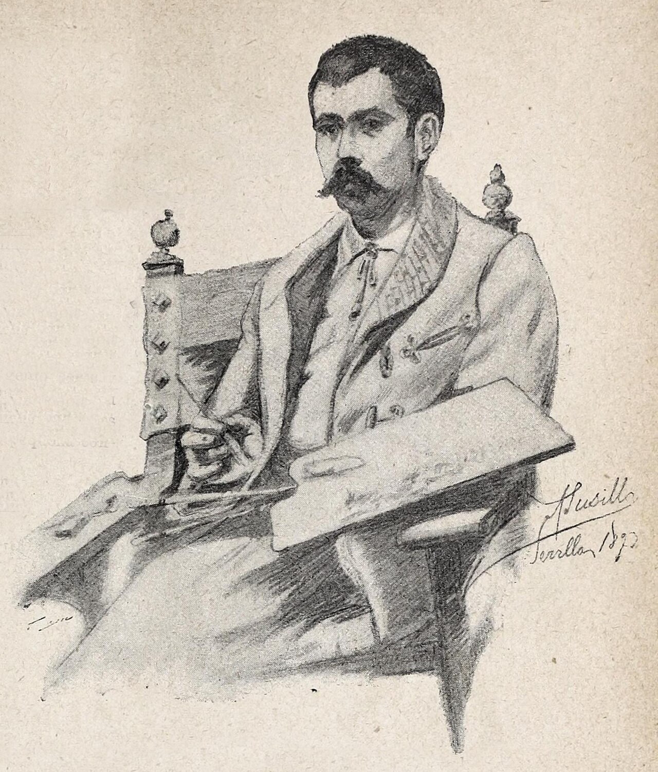 Portrait of Manuel García y Rodríguez