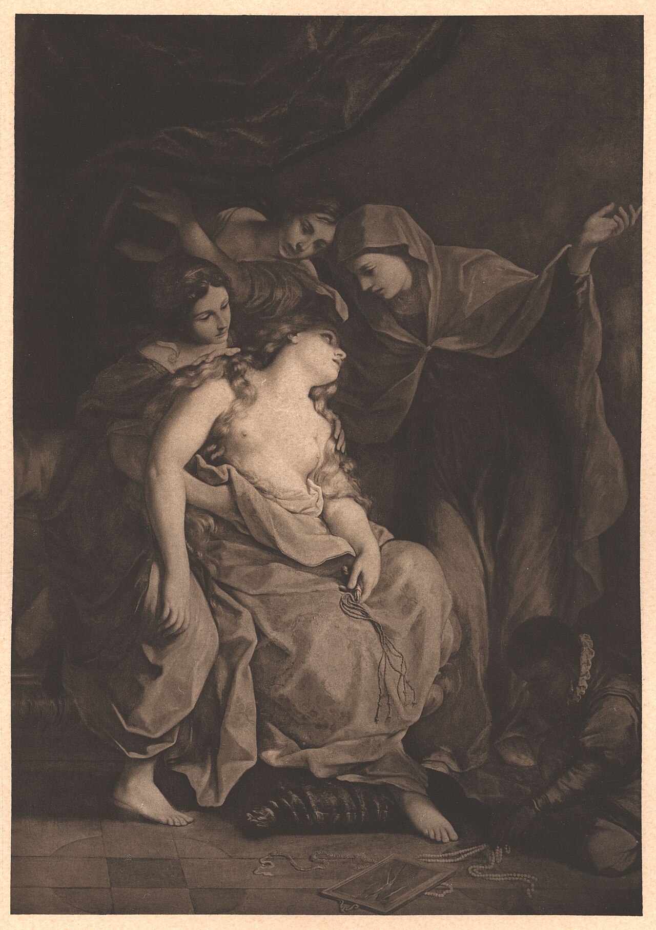 The Petitent Magdalen by Marcantonio Franceschini