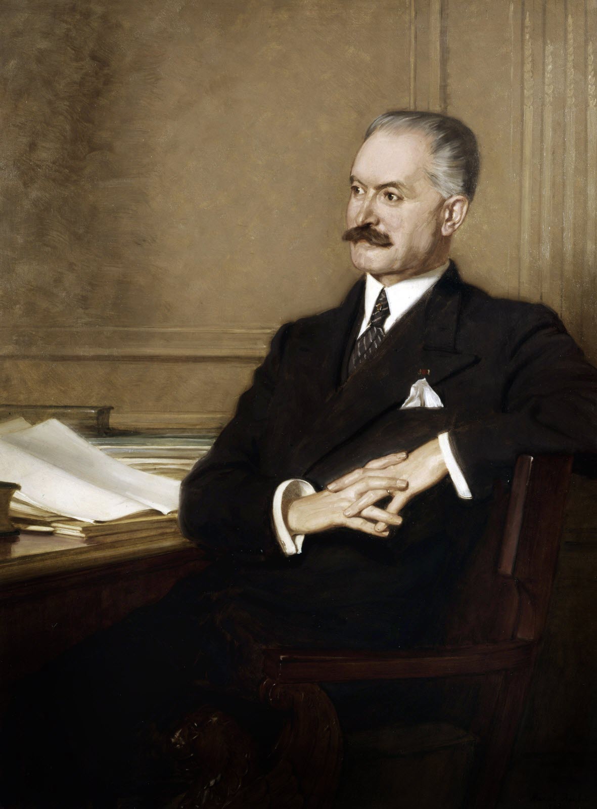 Albert Lebrun, President of the Republic (1871–1950) by Marcel Baschet