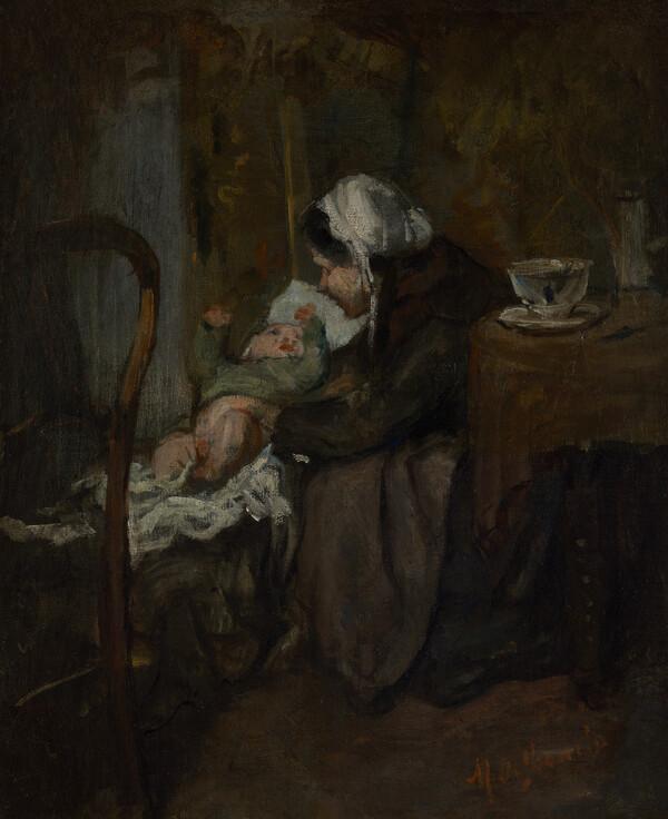 Mother and Child by Marcellin Desboutin