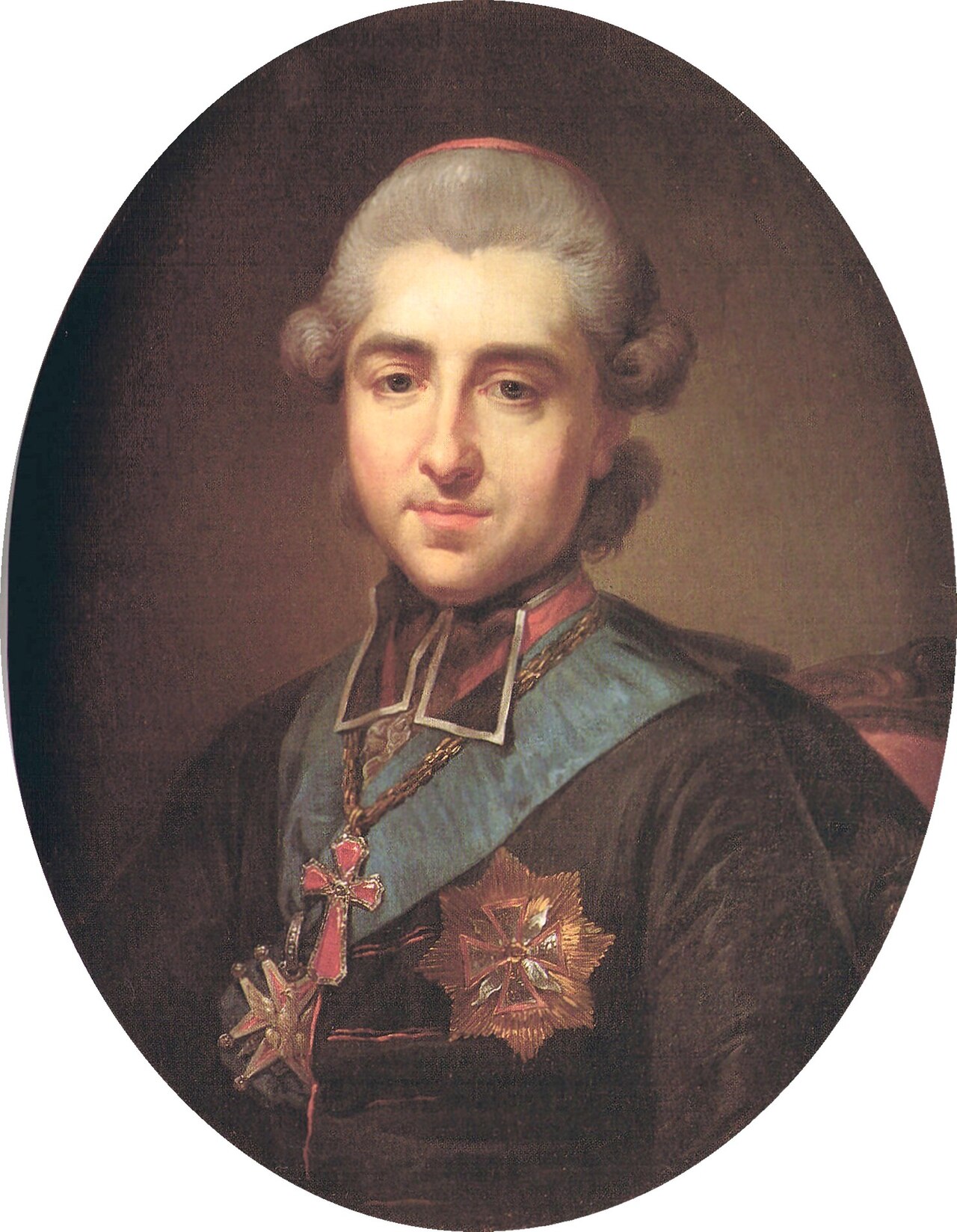 Portrait of Michał Jerzy Poniatowski (1736-1794) by Marcello Bacciarelli