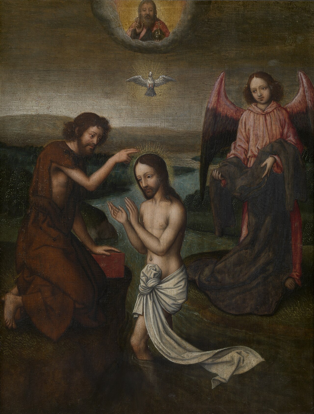 The Baptism of Christ by Marcellus Coffermans