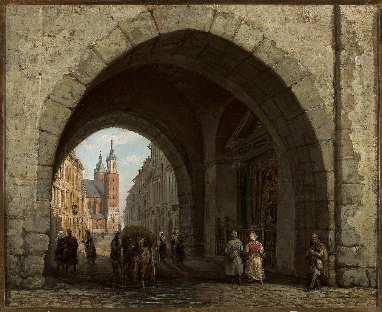 St. Florian’s Gate in Kraków by Marcin Zaleski