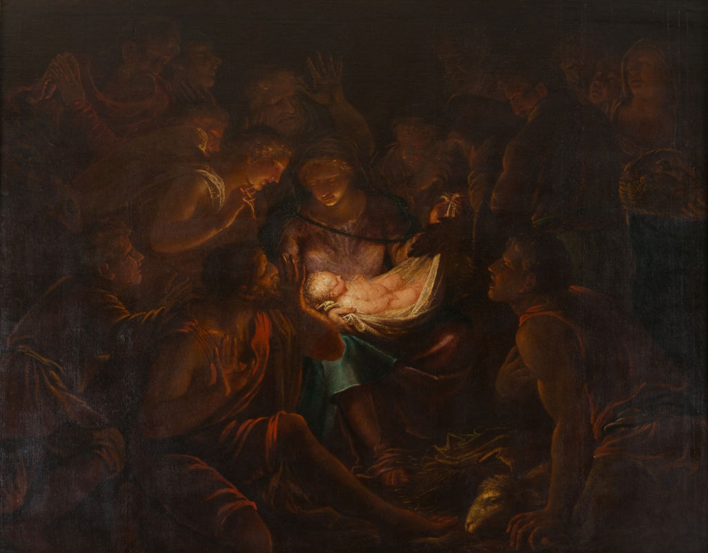 The Adoration of the Shepherds by Marco Liberi