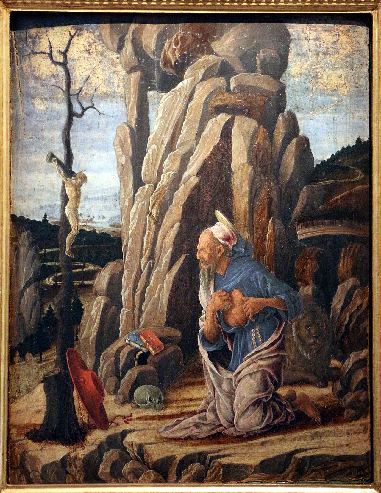 The Penitent St Jerome by Marco Zoppo