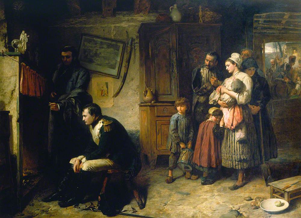 On the Road from Waterloo to Paris by Marcus Stone