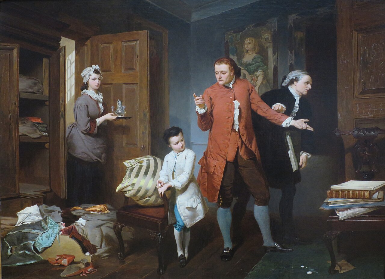 The Painter's First Work by Marcus Stone
