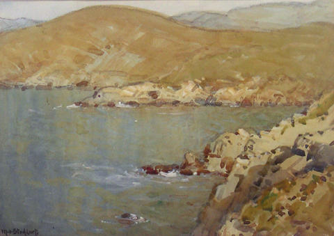 Near Lyttelton Heads by Margaret Stoddart
