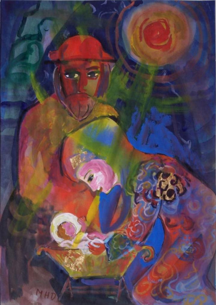 Holy Family by Margret Hofheinz-Döring