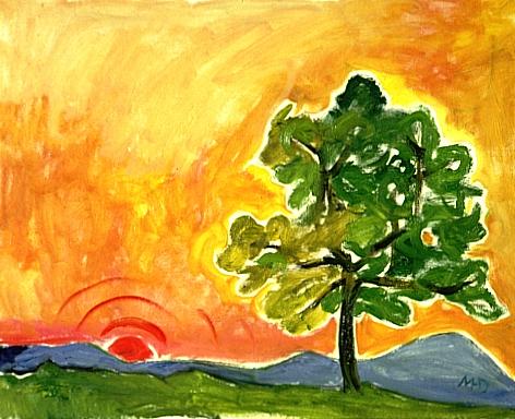 Sunrise by Margret Hofheinz-Döring
