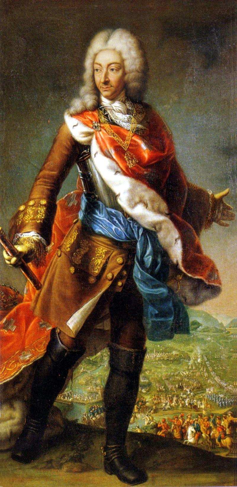 Victor Amadeus II during the siege of Turin by Maria Giovanna Clementi