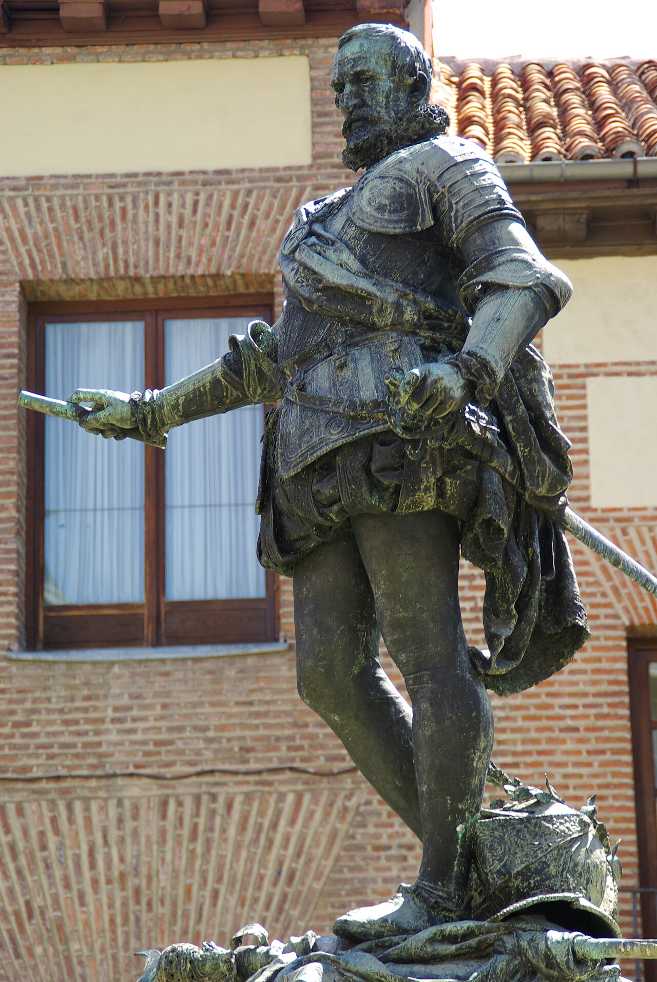Don Álvaro de Bazán by Mariano Benlliure