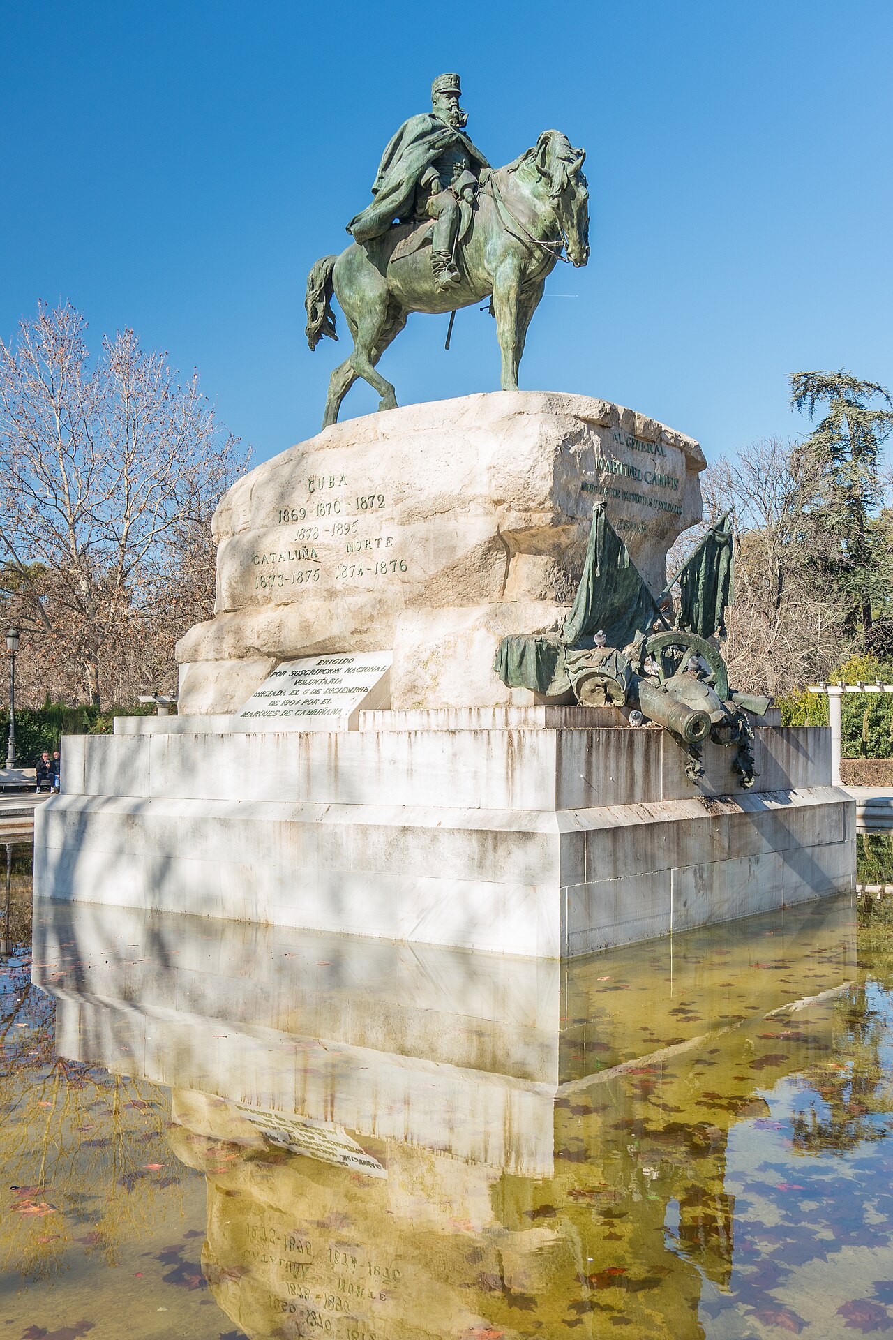 Monument to General Arsenio Martínez-Campos by Mariano Benlliure