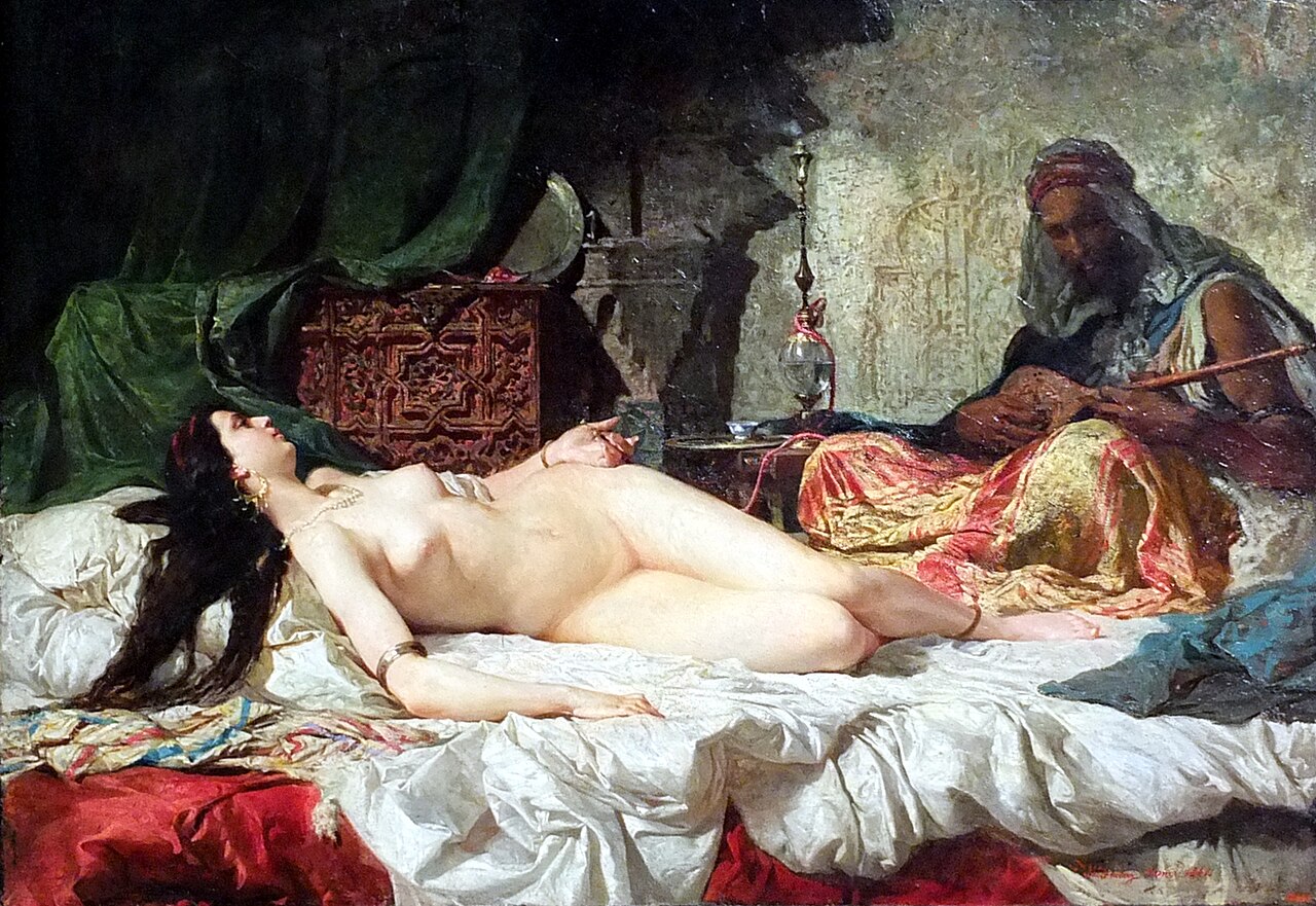The Odalisque by Mariano Fortuny Marsal