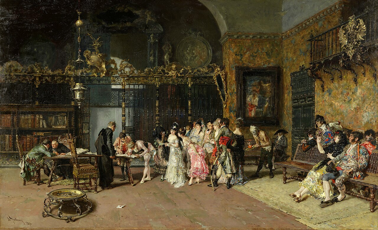 The Spanish Wedding by Mariano Fortuny Marsal