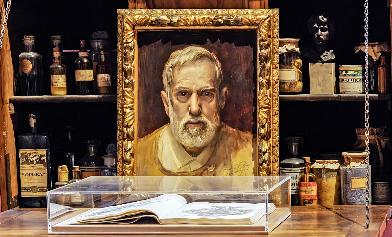 Self-portrait of the artist by Mariano Fortuny