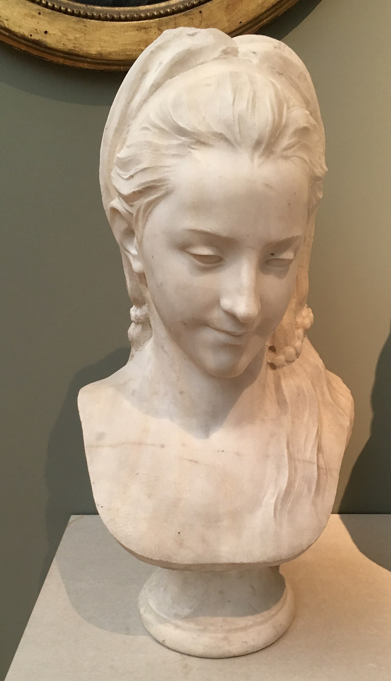 Bust of Mary Cathcart by Marie-Anne Collot