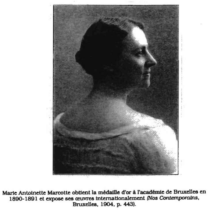 Portrait of Marie Antoinette Marcotte