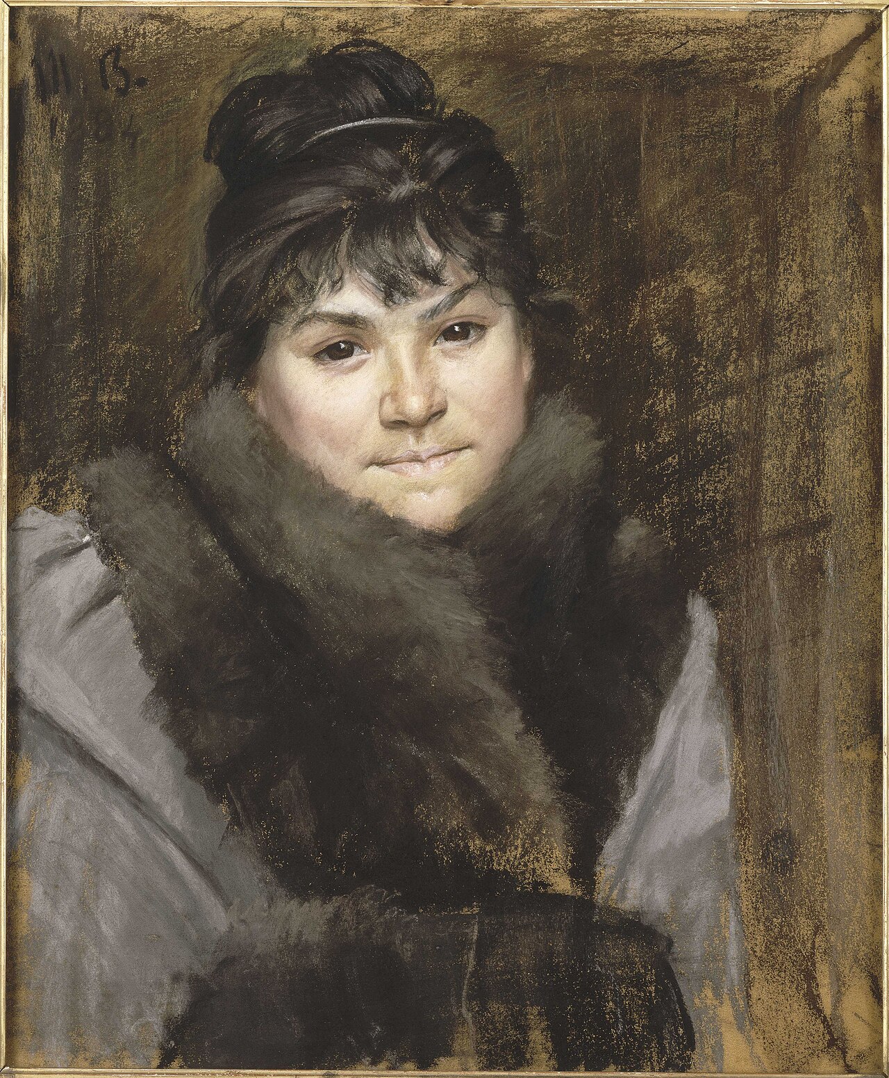 Portrait of Mme X by Marie Bashkirtseva