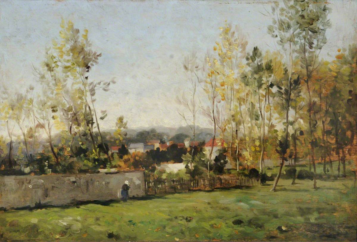 Outskirts of Abbeville, France by Marie Cazin