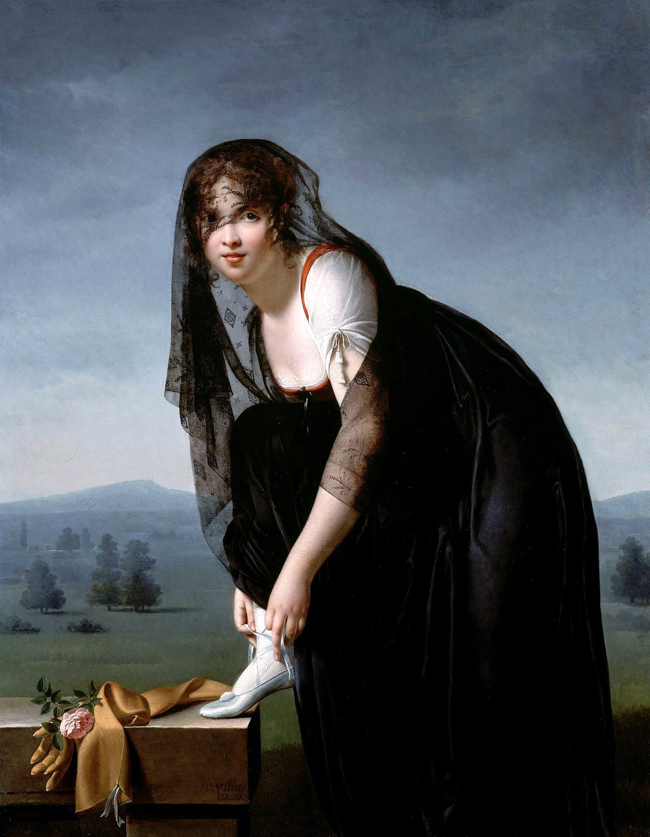 Study of a Woman by Marie-Denise Villers