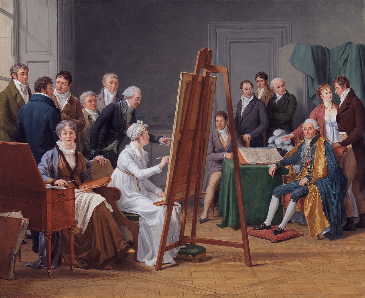 Portrait of the Late Madame Vincent (Studio Scene) by Marie-Gabrielle Capet