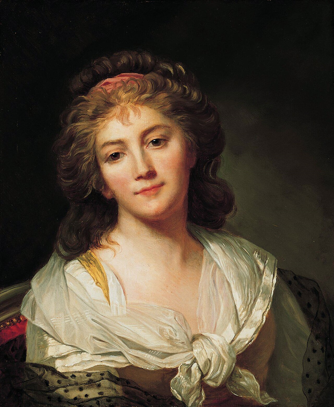 Self-portrait by Marie-Geneviève Bouliard