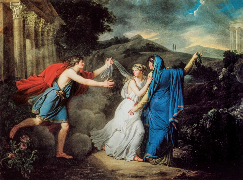 Innocence between Vice and Virtue by Marie-Guillemine Benoist