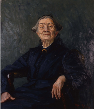 Marie Hauge 1903 portrait of Astaa Hansteen by Marie Hauge