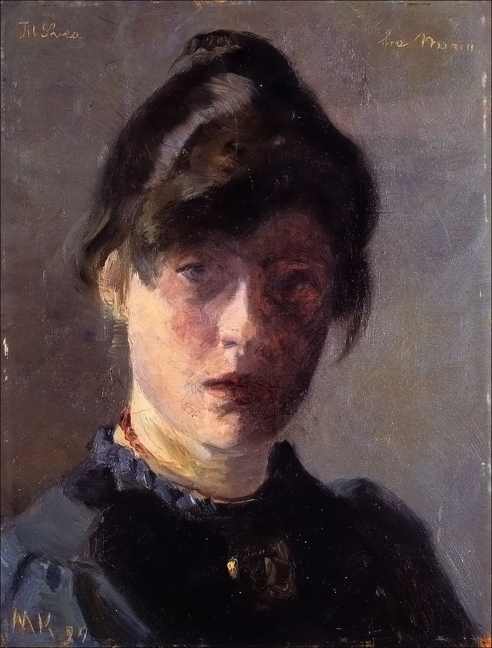 Portrait of Marie Krøyer