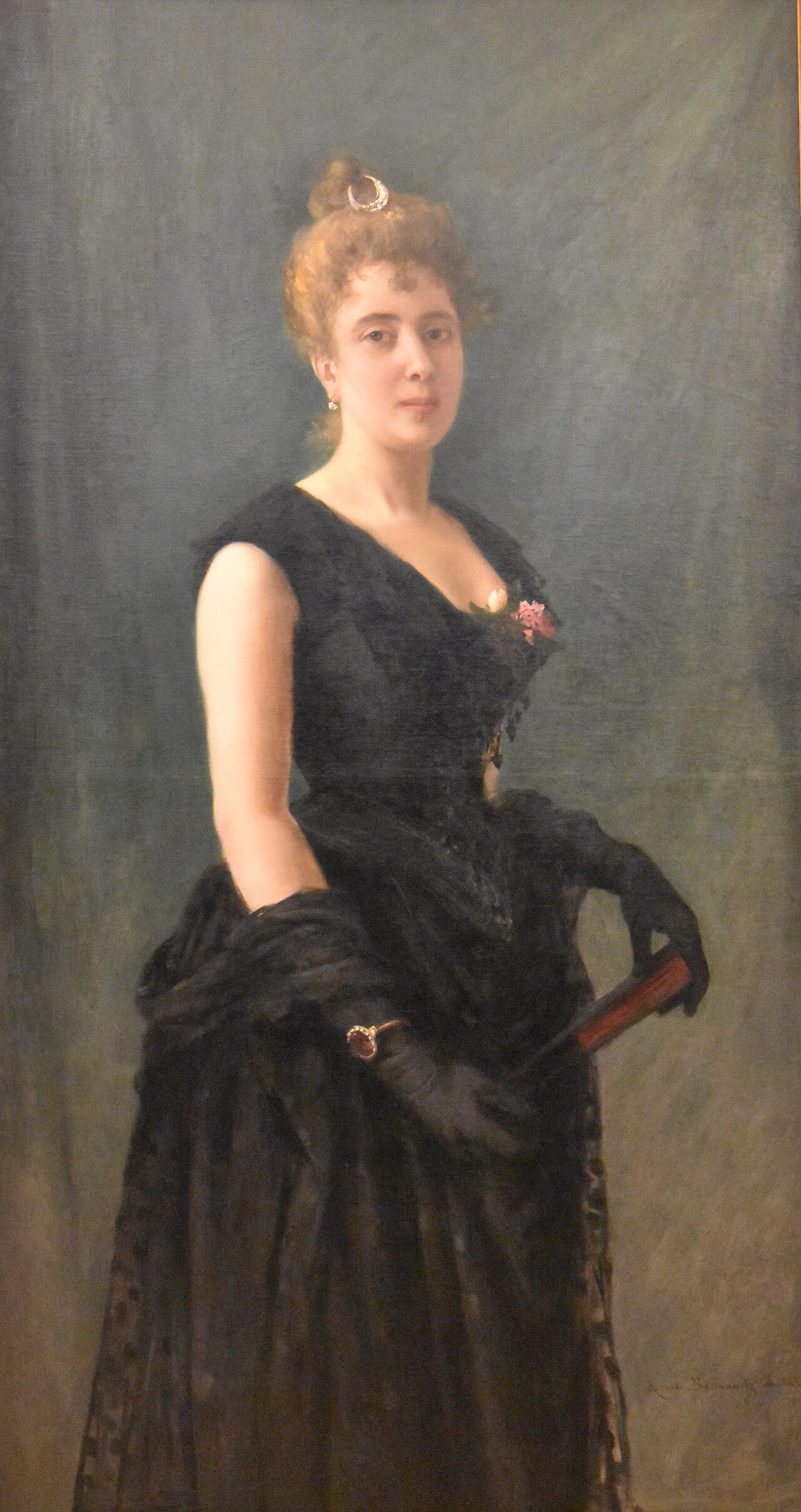 Portrait of Madame M. F. by Marie Petiet