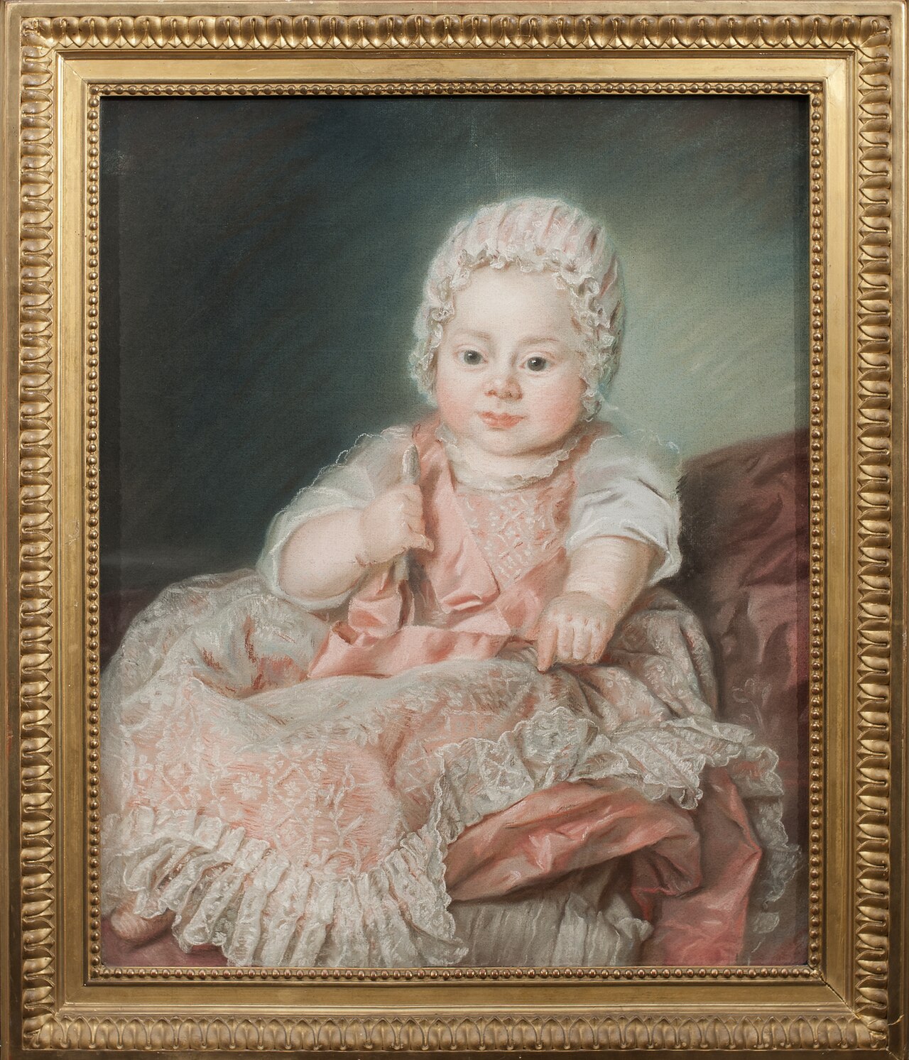Alexandre-Antoine Roslin, the Artist's son by Marie-Suzanne Giroust